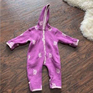 Schurwolle “virgin wool” baby bunting, made in Austria, size 80